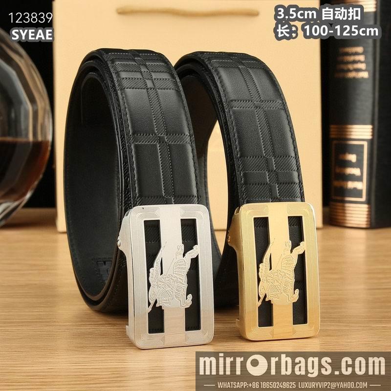 Replica Burberry belt 35mmX100-125cm 8L78