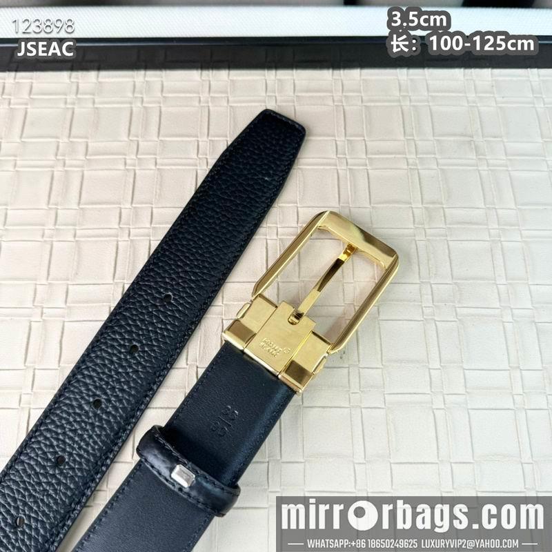 Replica Montblanc belt 35mmX100-125cm 8L21