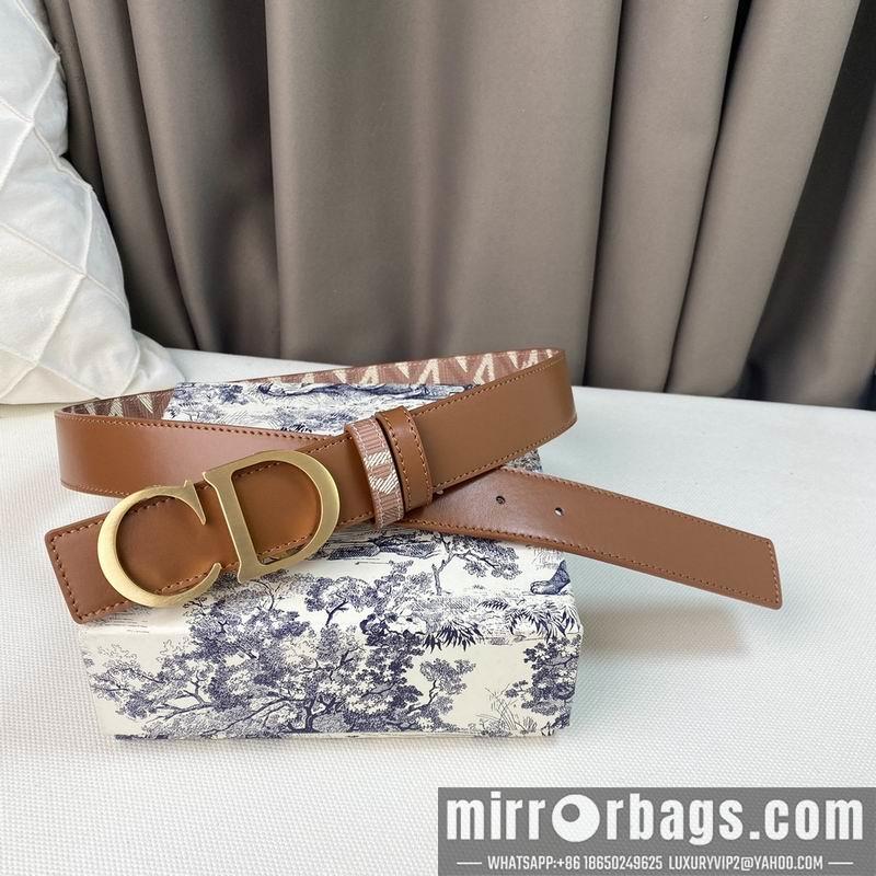 Replica Dior belt 35mmX95-135cm 7D21