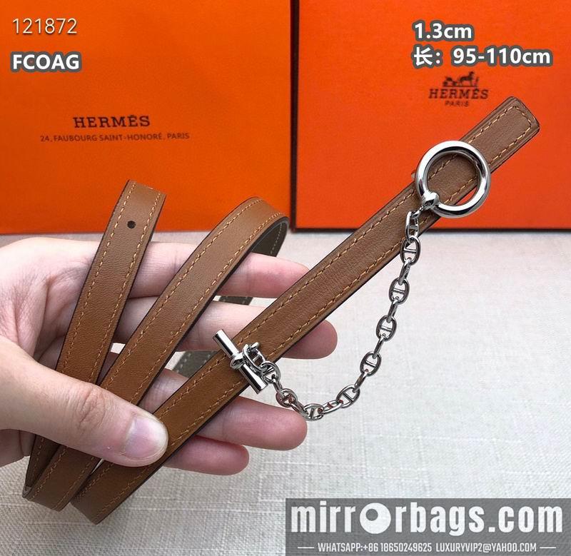 Replica Hermes belt 13mmX95-110cm 8L10