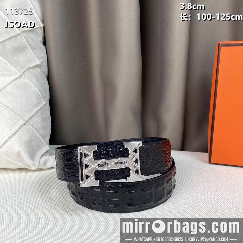 Replica Hermes belt 38mmX100-125cm 8L082505
