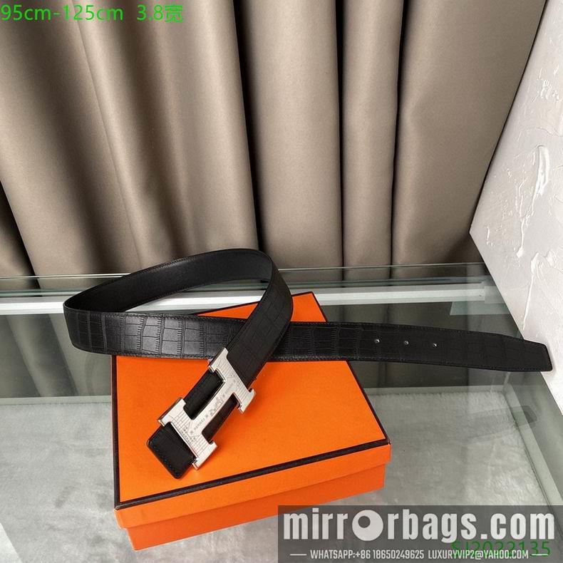 Replica Hermes Belt 38mmX95-125cm 7D101