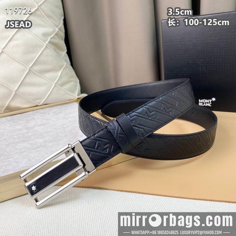 Replica Montblanc belt 35mmX100-125cm 8L040801