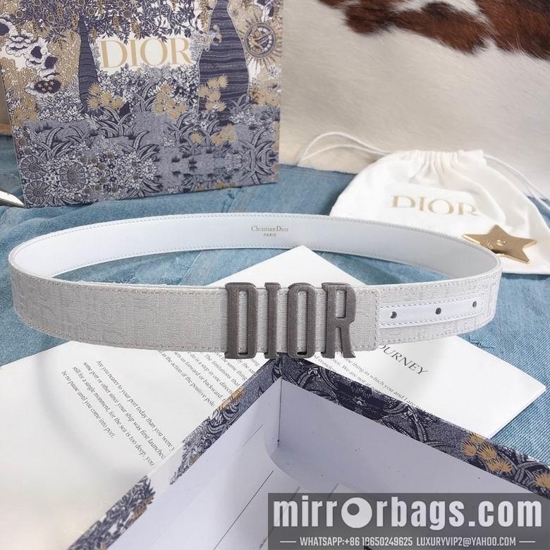 Replica Dior Belt 30mmX95-110cm 7d09