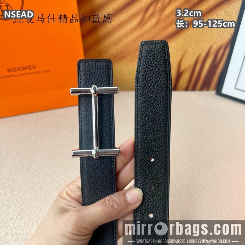 Replica Hermes belt 32mmX95-125cm 8L29
