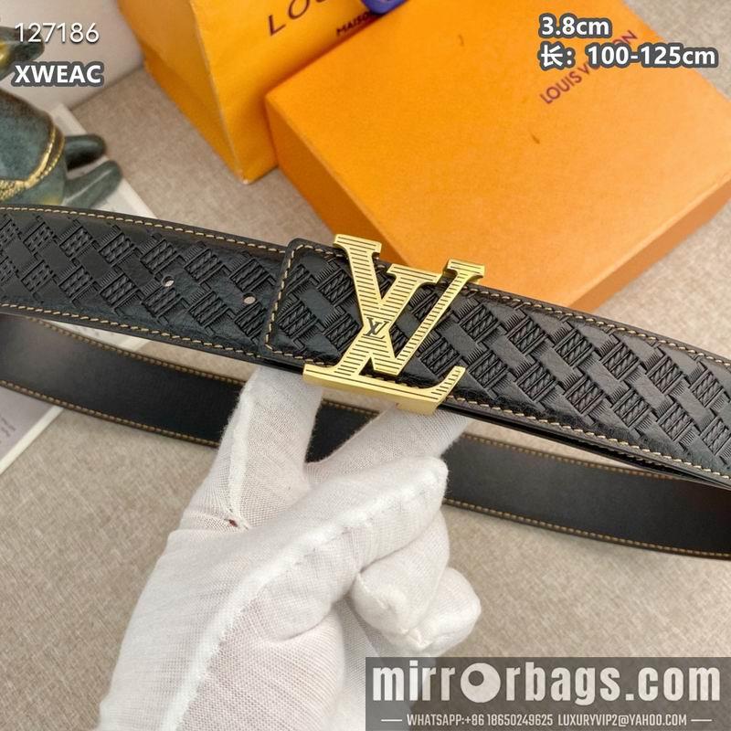 Replica LV belt 38mmX100-125cm 8L71