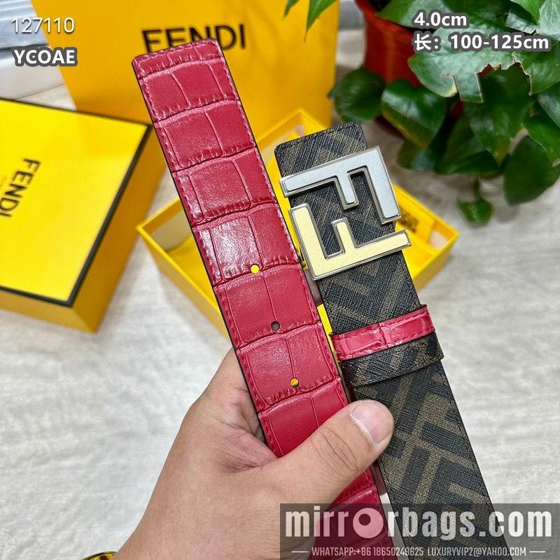 Replica Fendi belt 40mmX100-125cm 8L136