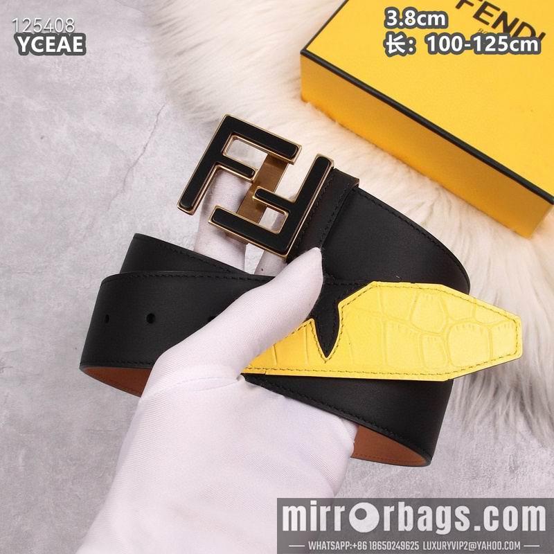 Replica Fendi belt 38mmX100-125cm  8L22