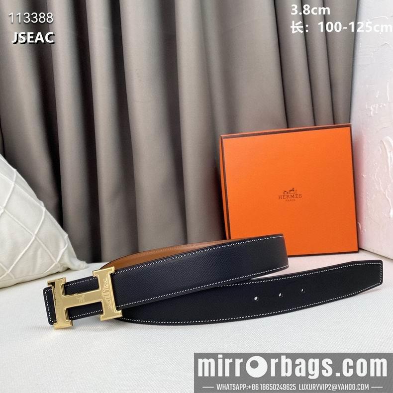 Replica Hermes belt 38mmX100-125cm 8L082504