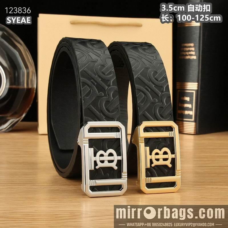 Replica Burberry belt 35mmX100-125cm 8L81