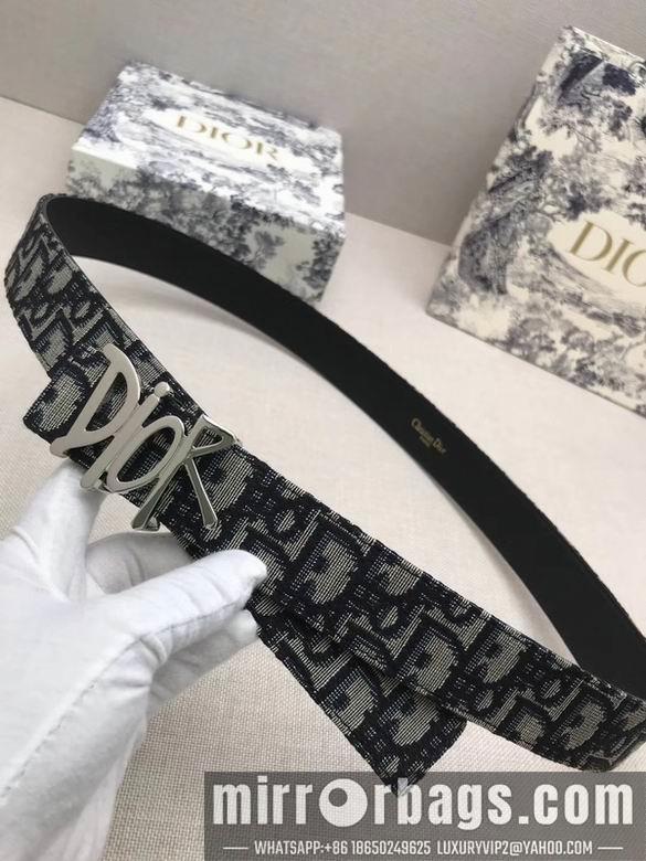 Replica Dior Belt 34mmX95-125cm 7D25