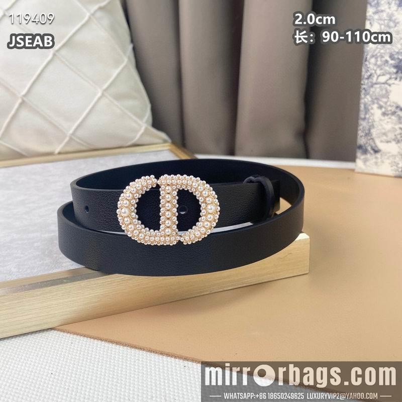 Replica Dior belt 20mmX90-115cm 8L040801