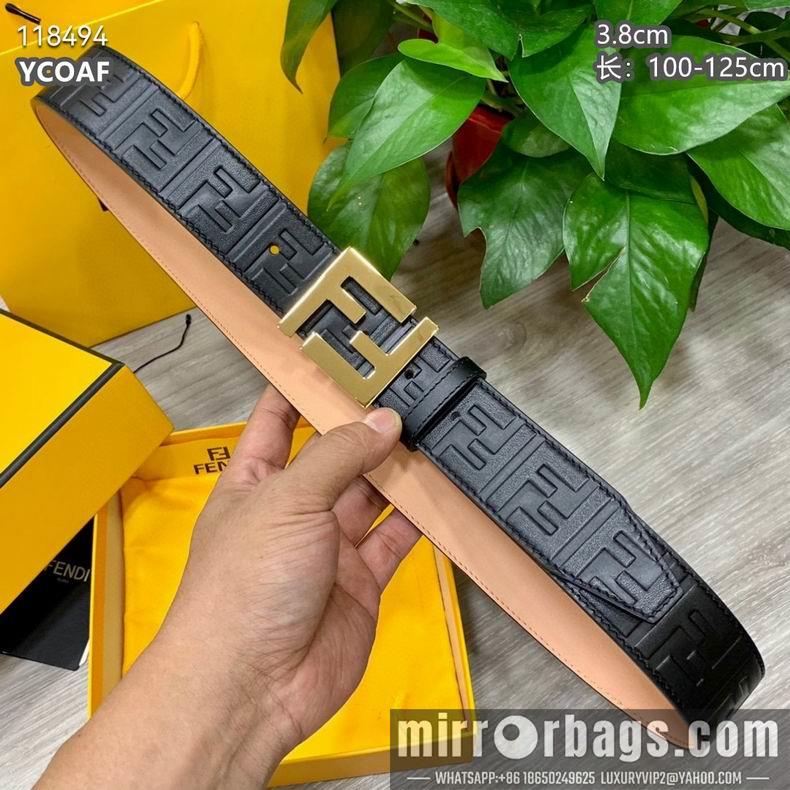 Replica Fendi belt 38mmX100-125cm 8L02