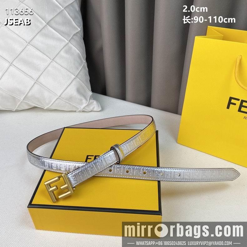 Replica Fendi Belt 20mmX90-110cm 8L08