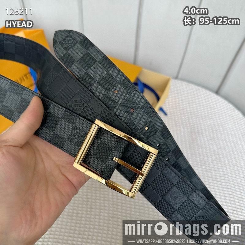 Replica LV belt 40mmX95-125cm 8L06