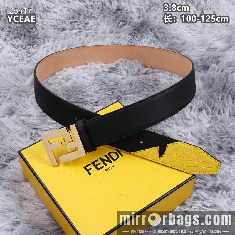 Replica Fendi belt 38mmX100-125cm  8L19