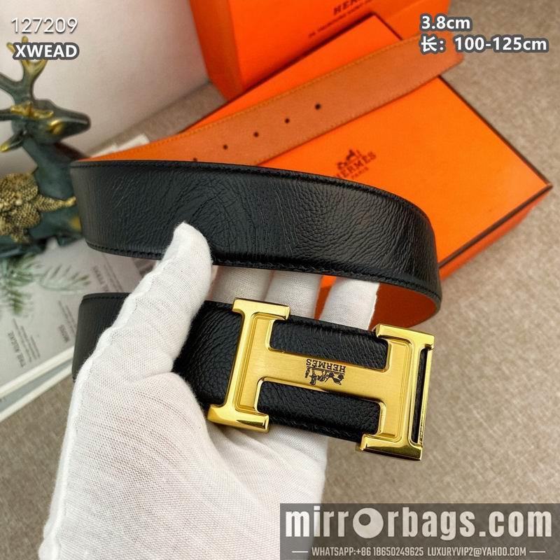 Replica Hermes belt 38mmX100-125cm 8L52