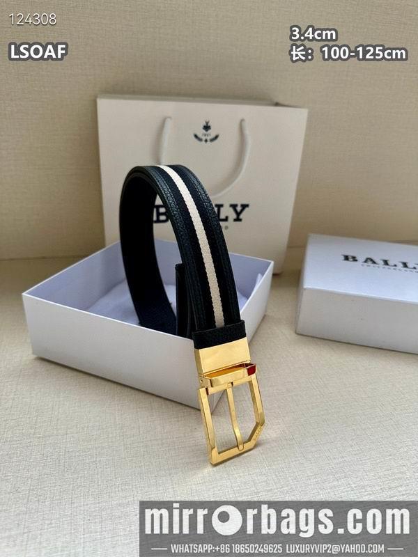 Replica Bally belt 34mmX100-125cm 8L08