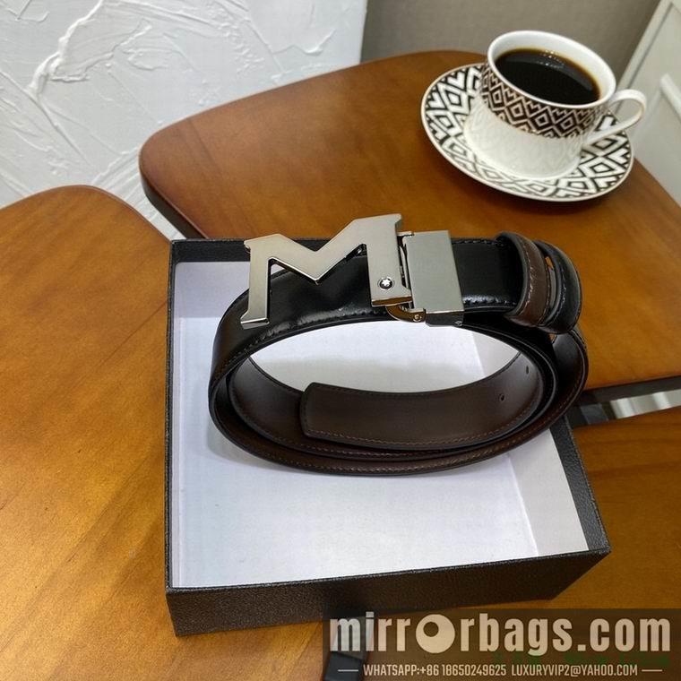 Replica Montblanc Belt 35mmX95-125cm 7D01