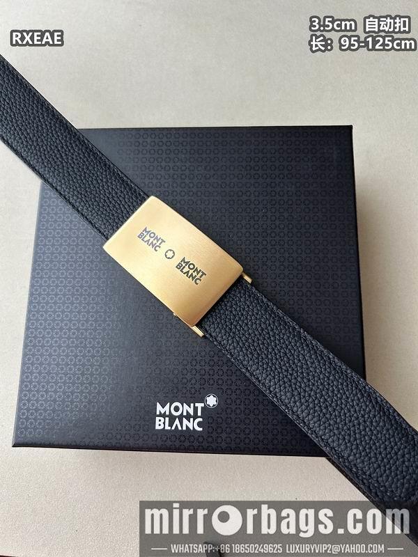 Replica Montlanc belt 35mmX100-125cm 8L82