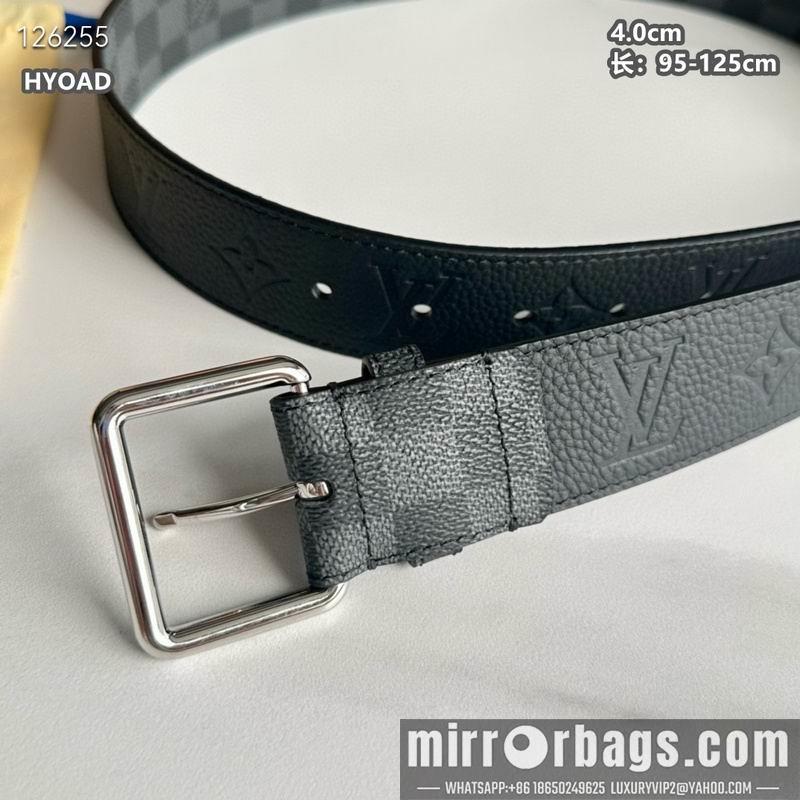 Replica LV belt 40mmX95-125cm 8L07