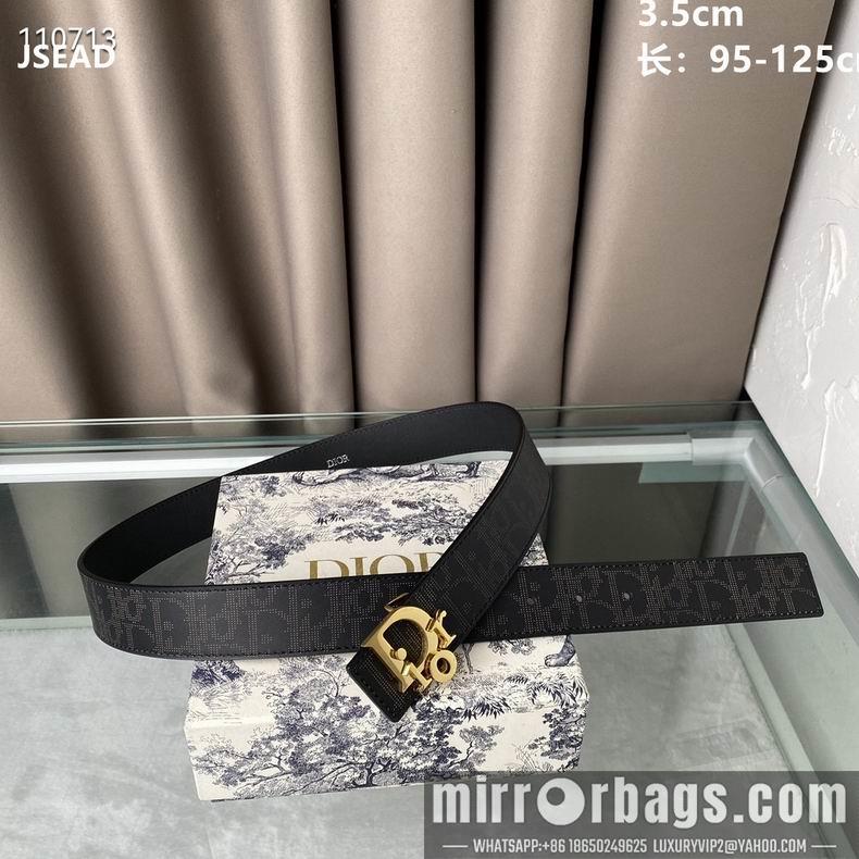 Replica Dior Belt 35mm 95-125cm 8L05