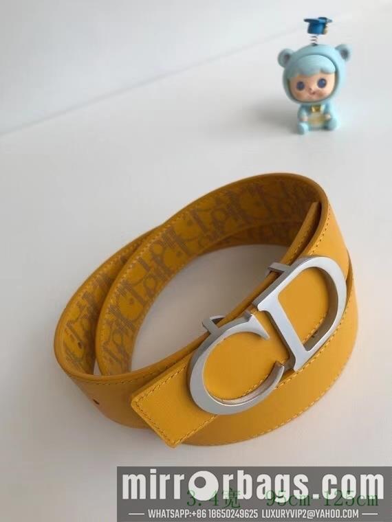 Replica Dior Belt 34mmX95-125cm 7D02