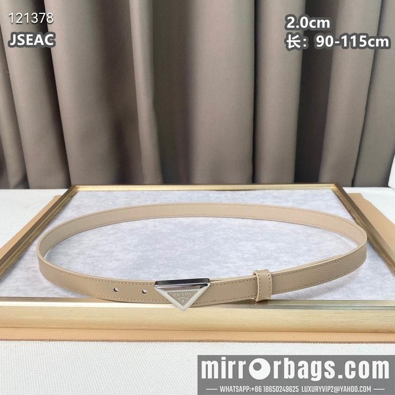 Replica Prada belt 20mmX90-115cm 8L04
