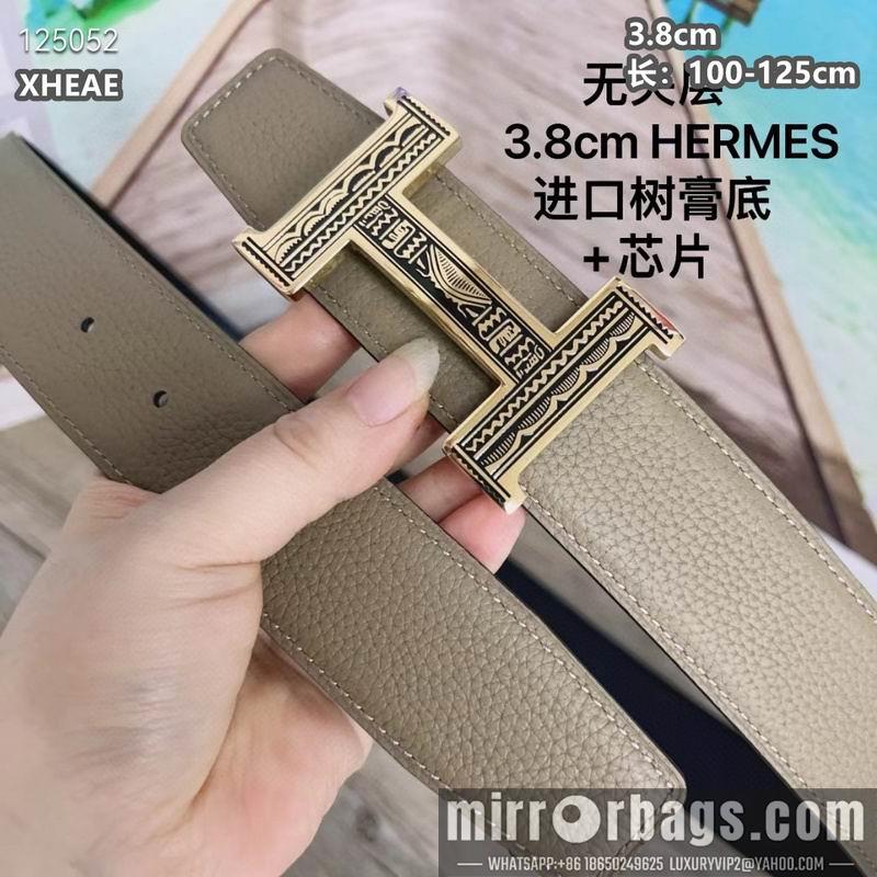 Replica Hermes belt 38mmX100-125cm 8L06