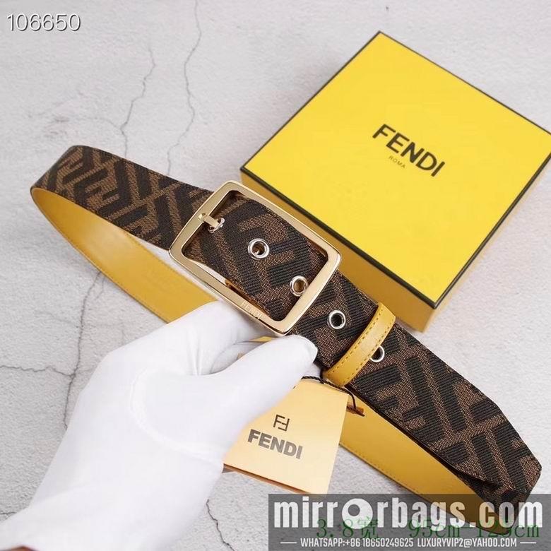 Replica Fendi Belt 38mmX95-125cm 7D100