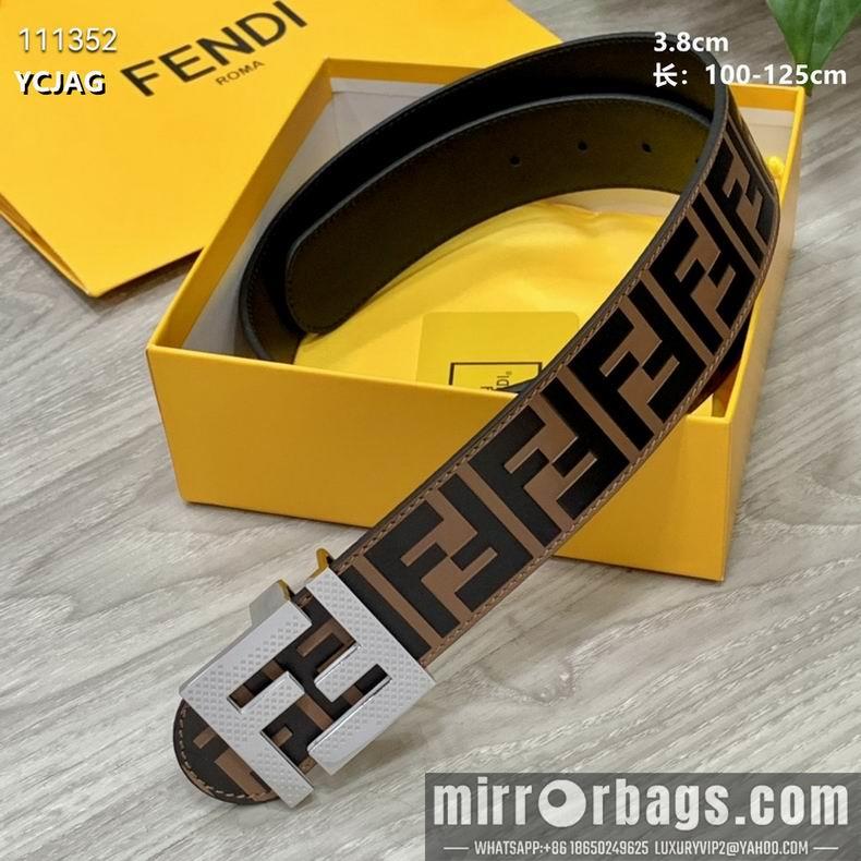 Replica Fendi Belt 38mmX100-125CM 8L16