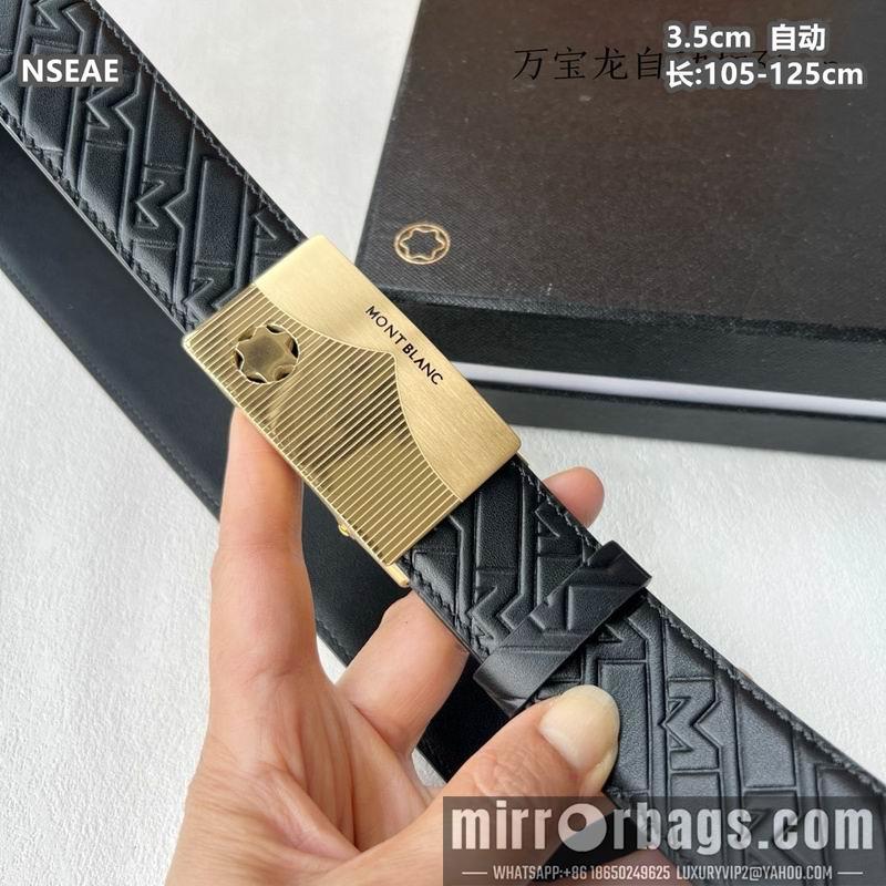 Replica Montlanc belt 35mmX100-125cm 8L71