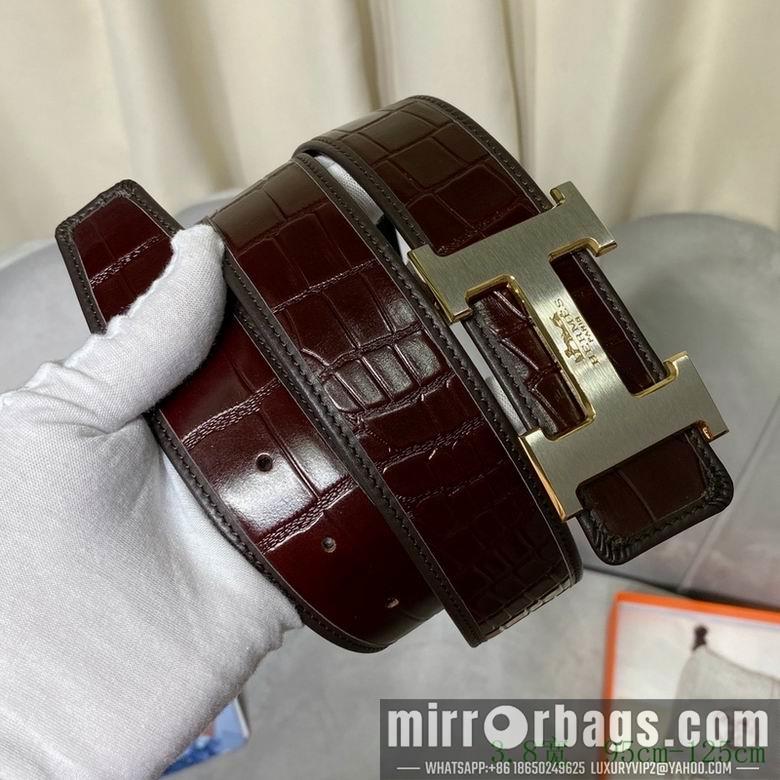 Replica Hermes Belt 38mmX95-125cm 7D91