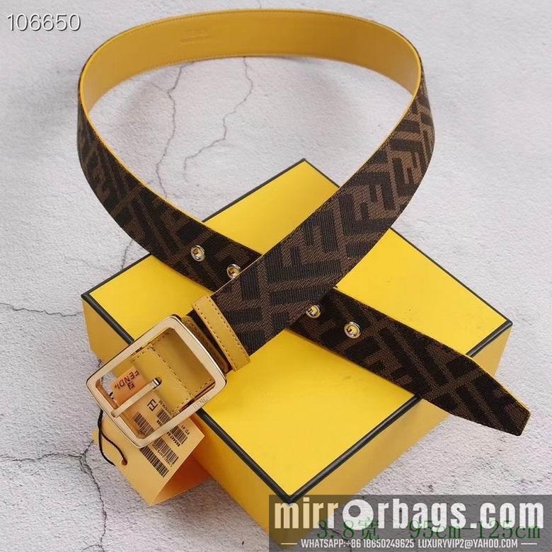 Replica Fendi Belt 38mmX95-125cm 7D100