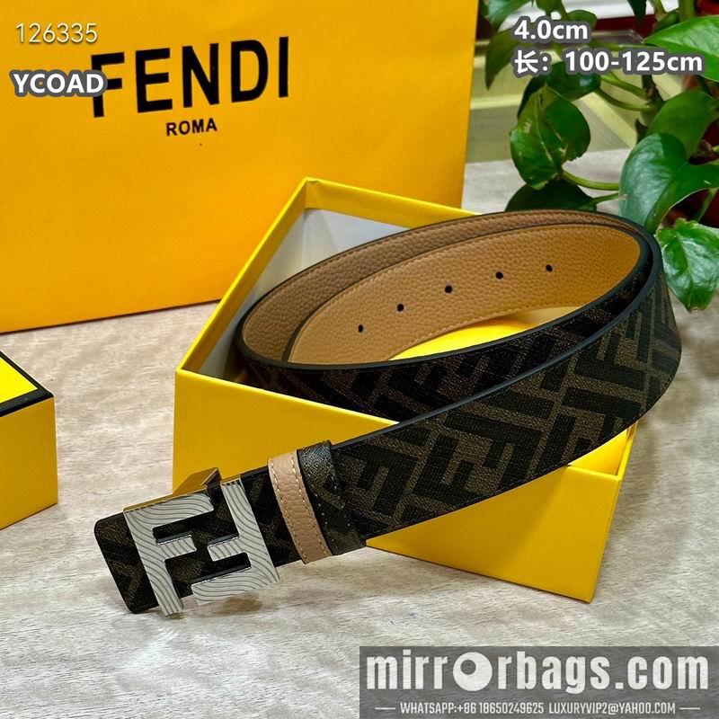 Replica Fendi belt 40mmX100-125cm  8L08