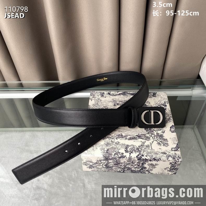 Replica Dior Belt 35mm 95-125cm 8L07