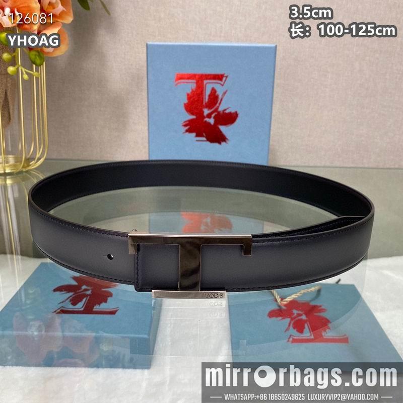 Replica Tod's belt 35mmX100-125cm 8L06