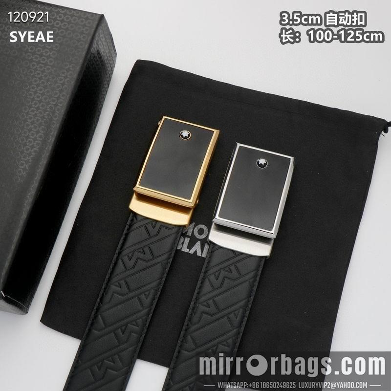 Replica Montblanc belt 自动扣 35mmX100-125cm 8L072008