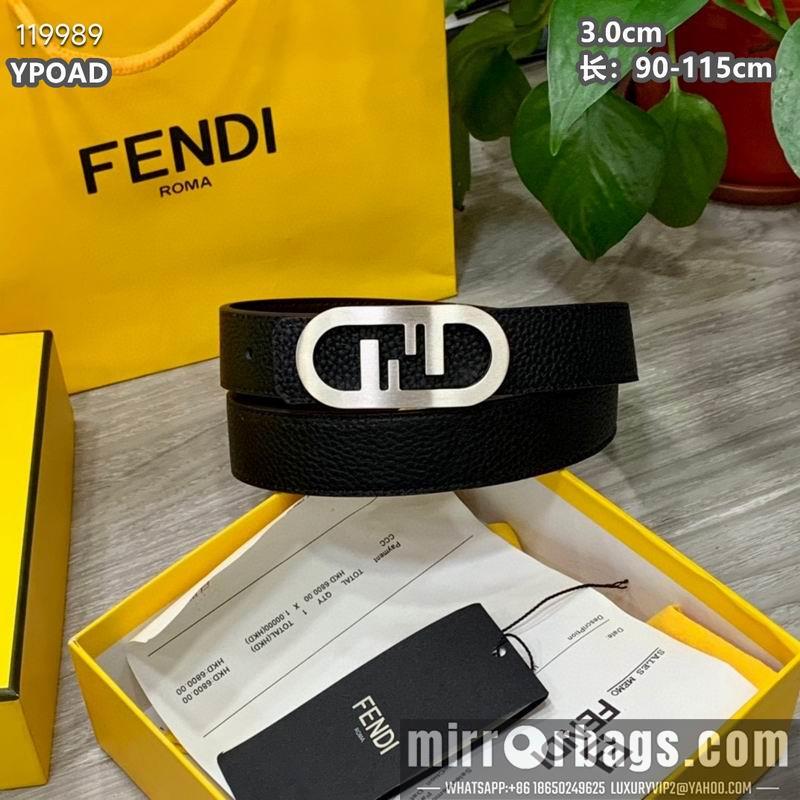 Replica Fendi belt 30mmX90-115cm 8L19