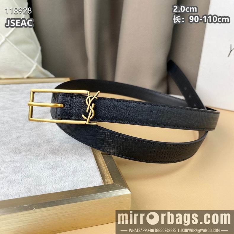 Replica YSL belt 20mmX90-110cm 8L010704