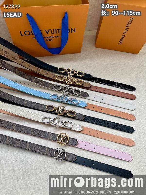 Replica LV belt 20mmX90-115cm 8L10