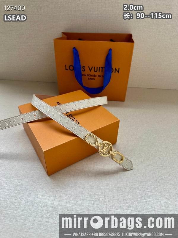 Replica LV belt 20mmX90-115cm 8L10