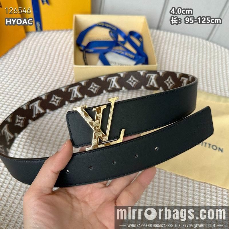 Replica LV belt 40mmX95-125cm 8L14