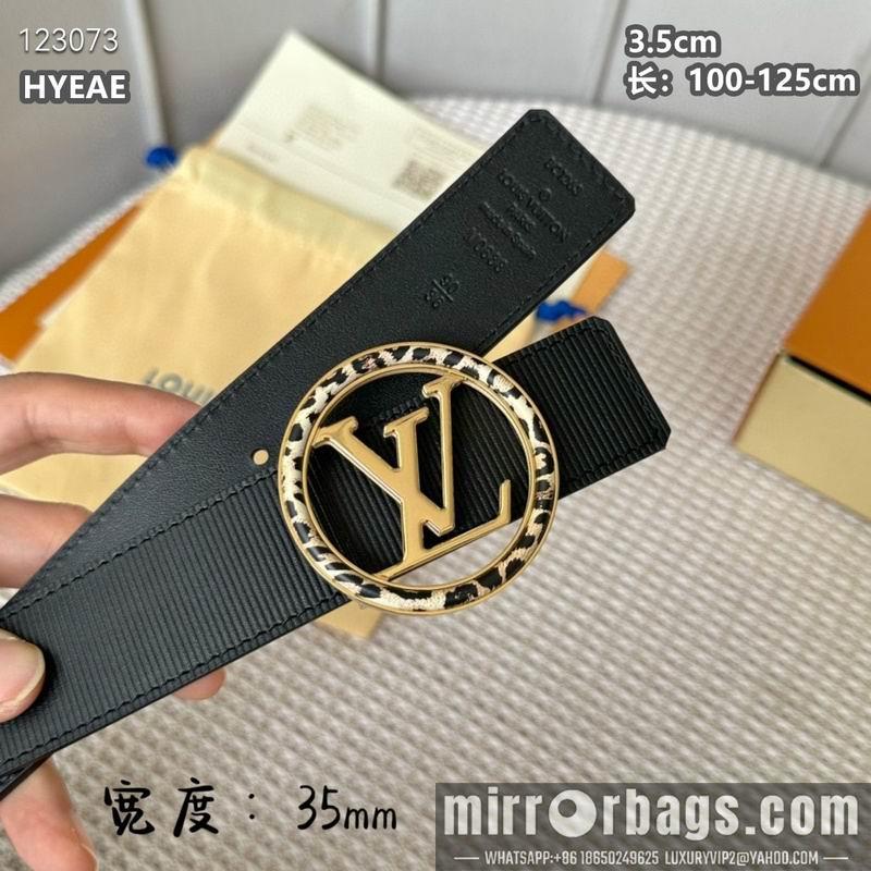 Replica LV belt 35mmX100-125cm 8L07