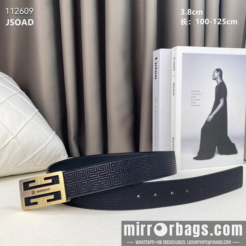 Replica Givenchy belt 38mmX100-125cm 8L01