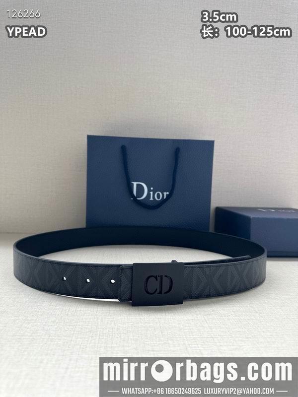 Replica Dior belt 35mmX100-125cm 8L27