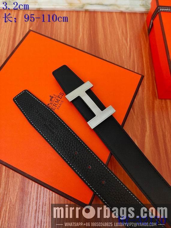 Replica Hermes Belt 32mmX95-110cm 8L08