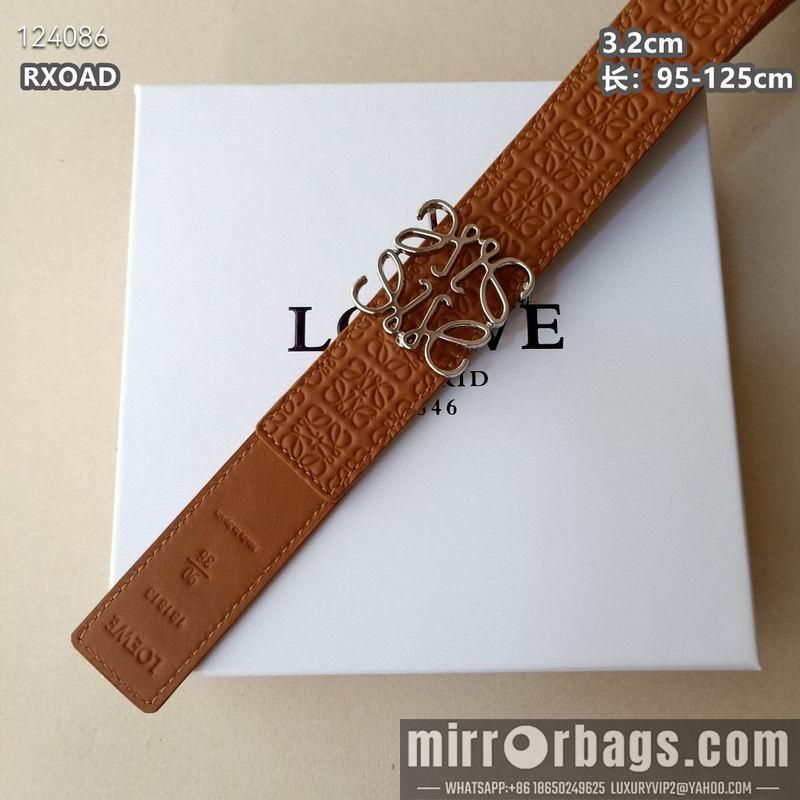 Replica Loewe belt 32mmX95-125cm 8L02