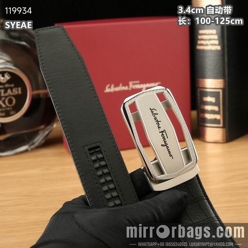 Replica Ferragamo belt 34mmX100-125cm 8L05