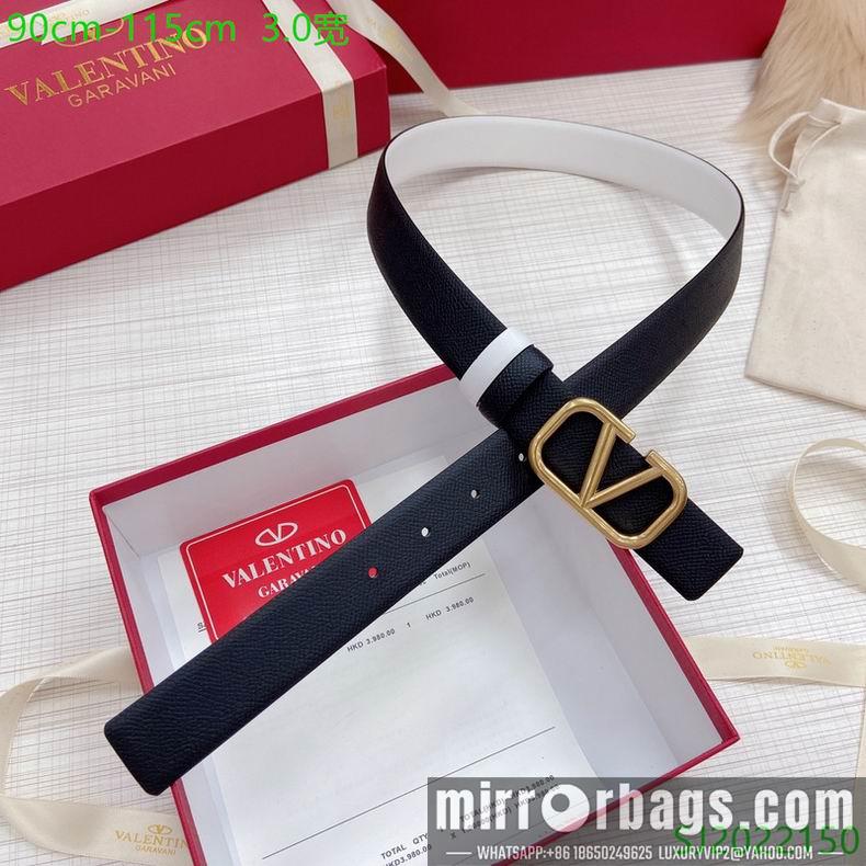 Replica Valentino belt 30mmX90-115cm 7D02